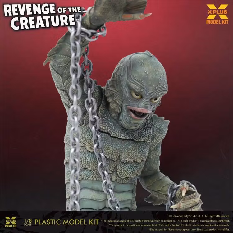 Revenge of the Creature Gill-man 1/8 Scale Model Kit (Rerelease)