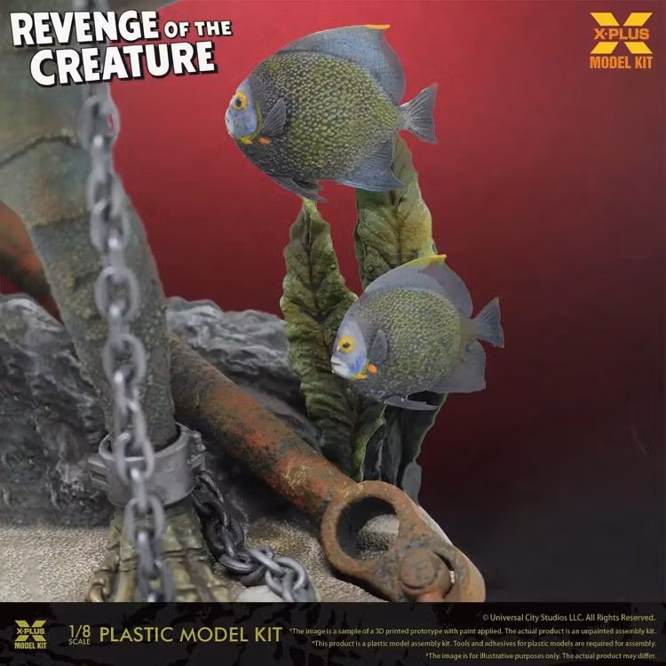 Revenge of the Creature Gill-man 1/8 Scale Model Kit (Rerelease)