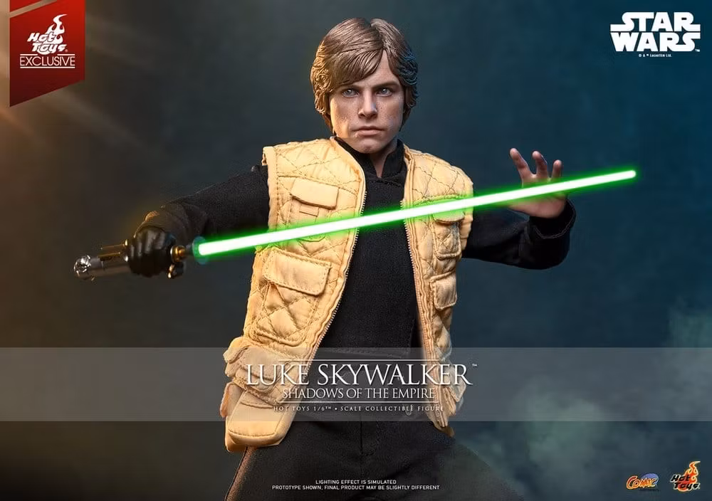 Star Wars Comic Masterpiece Luke Skywalker (Shadows Of The Empire) (Hot Toys Exclusive) 1/6 Action Figure