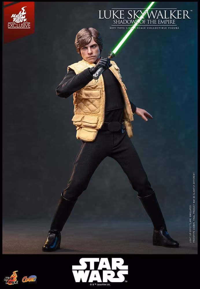 Star Wars Comic Masterpiece Luke Skywalker (Shadows Of The Empire) (Hot Toys Exclusive) 1/6 Action Figure