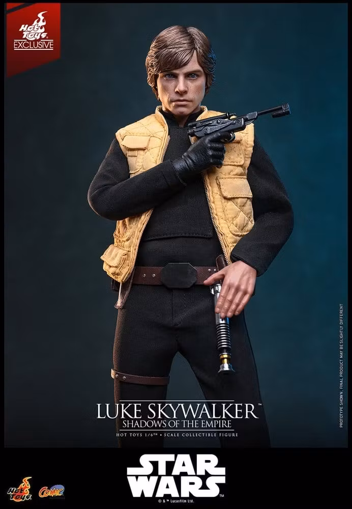 Star Wars Comic Masterpiece Luke Skywalker (Shadows Of The Empire) (Hot Toys Exclusive) 1/6 Action Figure