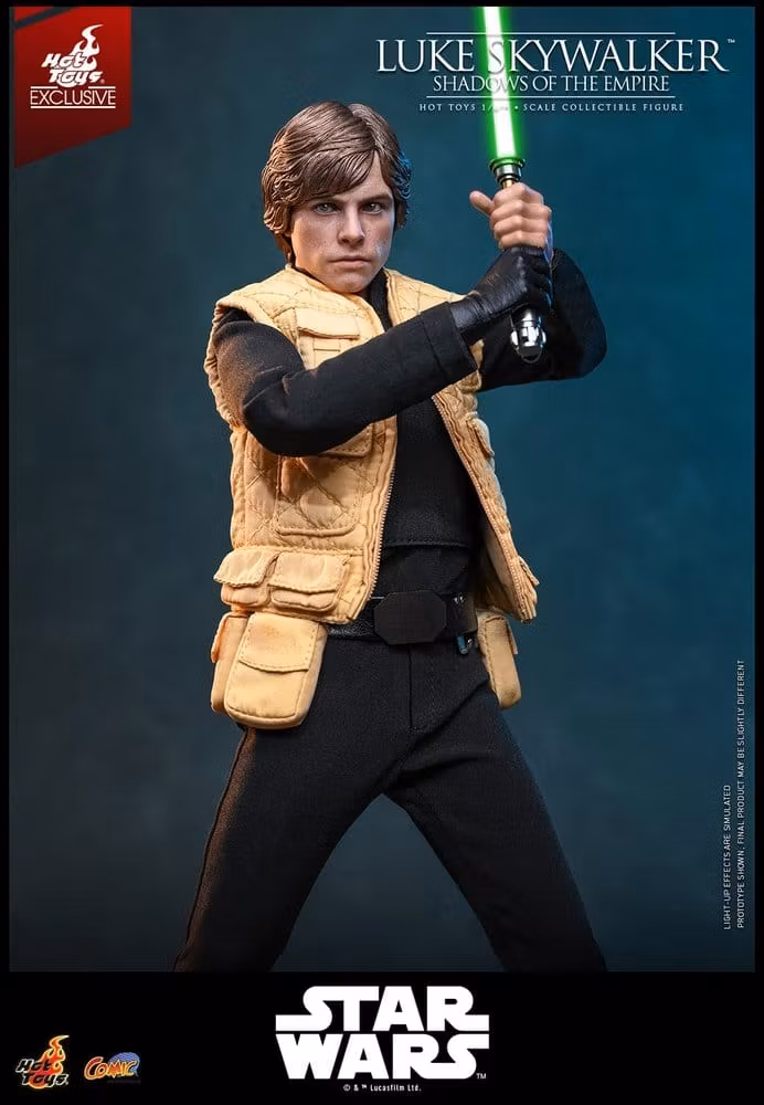 Star Wars Comic Masterpiece Luke Skywalker (Shadows Of The Empire) (Hot Toys Exclusive) 1/6 Action Figure
