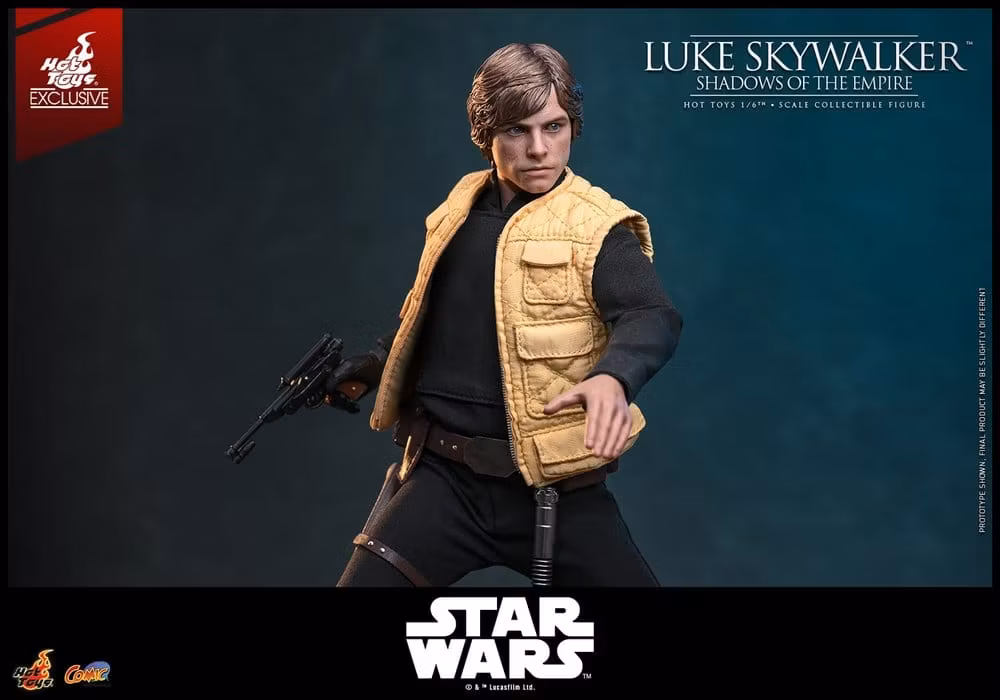 Star Wars Comic Masterpiece Luke Skywalker (Shadows Of The Empire) (Hot Toys Exclusive) 1/6 Action Figure
