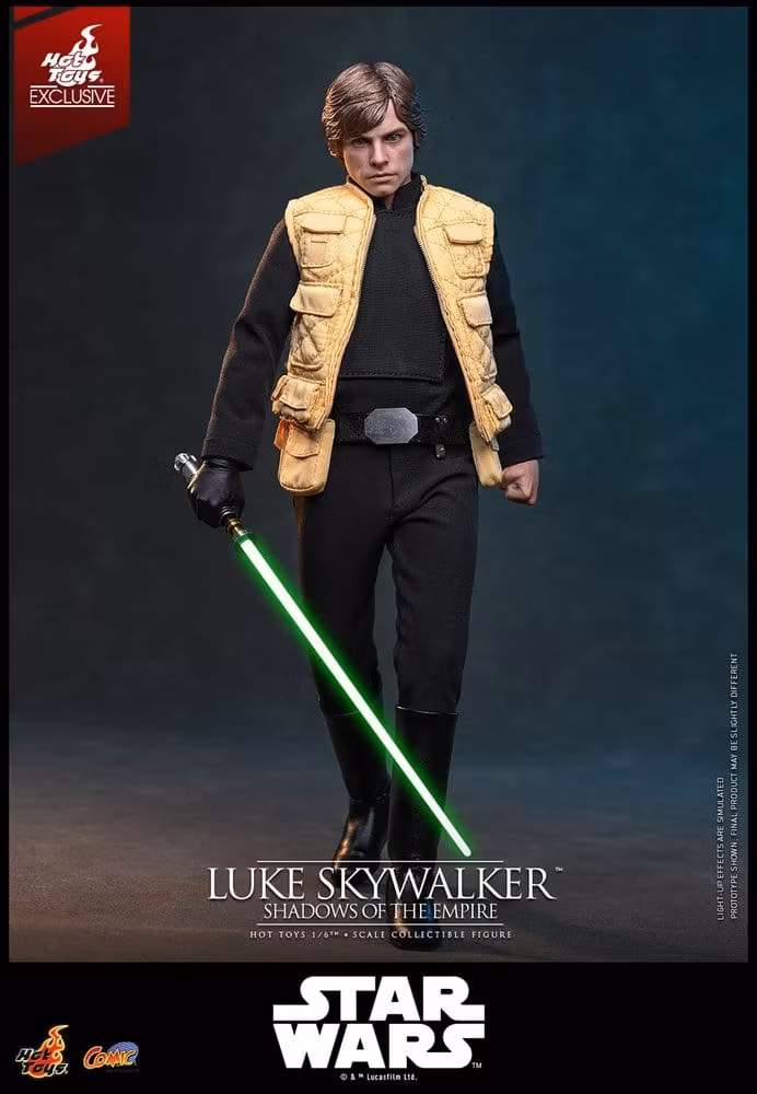 Star Wars Comic Masterpiece Luke Skywalker (Shadows Of The Empire) (Hot Toys Exclusive) 1/6 Action Figure