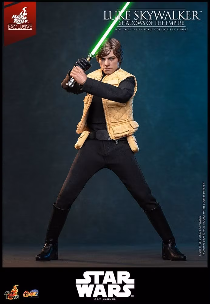 Star Wars Comic Masterpiece Luke Skywalker (Shadows Of The Empire) (Hot Toys Exclusive) 1/6 Action Figure
