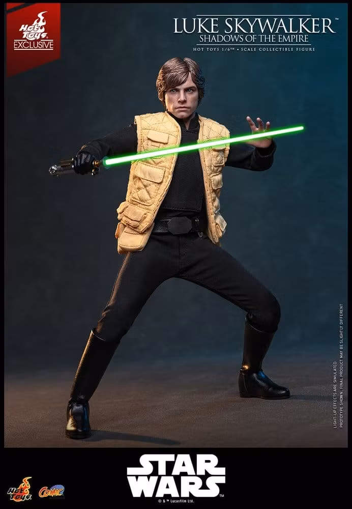 Star Wars Comic Masterpiece Luke Skywalker (Shadows Of The Empire) (Hot Toys Exclusive) 1/6 Action Figure