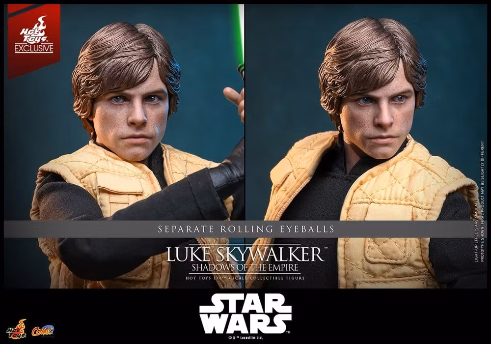 Star Wars Comic Masterpiece Luke Skywalker (Shadows Of The Empire) (Hot Toys Exclusive) 1/6 Action Figure