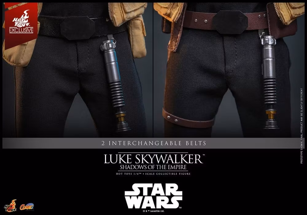 Star Wars Comic Masterpiece Luke Skywalker (Shadows Of The Empire) (Hot Toys Exclusive) 1/6 Action Figure