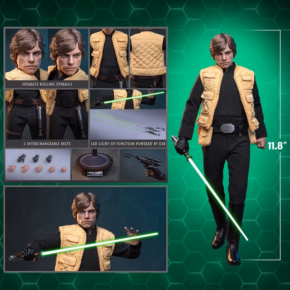 Star Wars Comic Masterpiece Luke Skywalker (Shadows Of The Empire) (Hot Toys Exclusive) 1/6 Action Figure