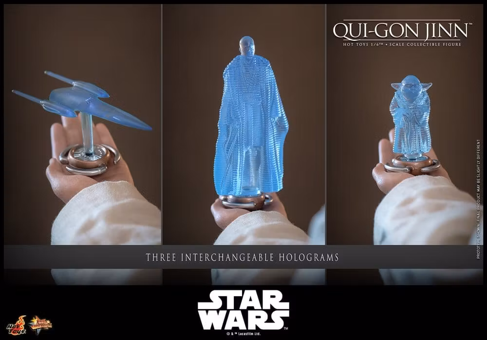 Star Wars: The Phantom Menace Movie Masterpiece Qui-Gon Jinn (Artisan Edition) (Hot Toys Exclusive) 1/6 Action Figure