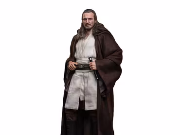Star Wars: The Phantom Menace Movie Masterpiece Qui-Gon Jinn (Artisan Edition) (Hot Toys Exclusive) 1/6 Action Figure