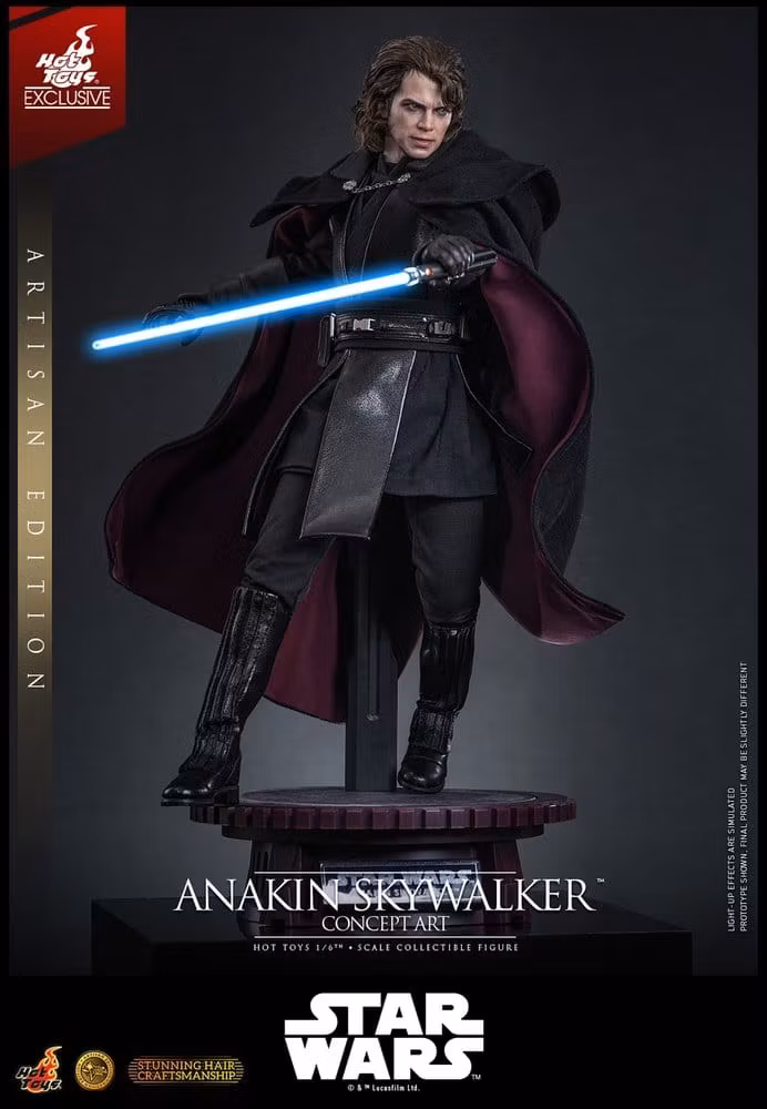 Star Wars Episode III: Revenge Of The Sith Movie Masterpiece Anakin Skywalker (Concept Art Version) (Artisan Edition) (Hot Toys Exclusive) 1/6 Action Figure