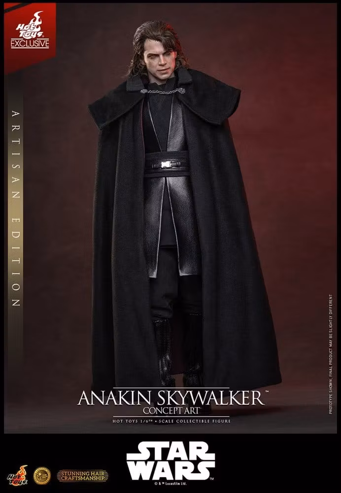 Star Wars Episode III: Revenge Of The Sith Movie Masterpiece Anakin Skywalker (Concept Art Version) (Artisan Edition) (Hot Toys Exclusive) 1/6 Action Figure