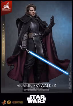 Star Wars Episode III: Revenge Of The Sith Movie Masterpiece Anakin Skywalker (Concept Art Version) (Artisan Edition) (Hot Toys Exclusive) 1/6 Action Figure