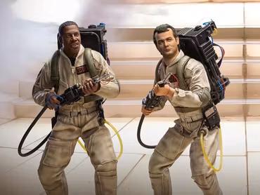 Ghostbusters (1984) Peter Venkman and Winston Zeddemore 1/8 Scale Statue Set