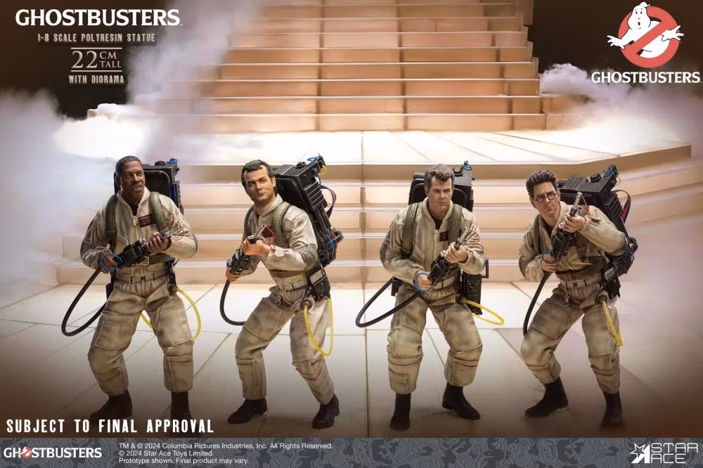 Ghostbusters (1984) Peter Venkman and Winston Zeddemore 1/8 Scale Statue Set