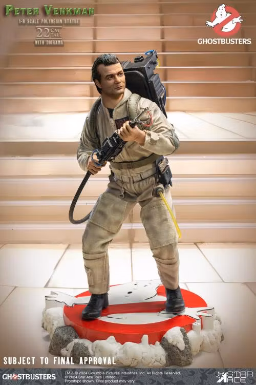 Ghostbusters (1984) Peter Venkman and Winston Zeddemore 1/8 Scale Statue Set