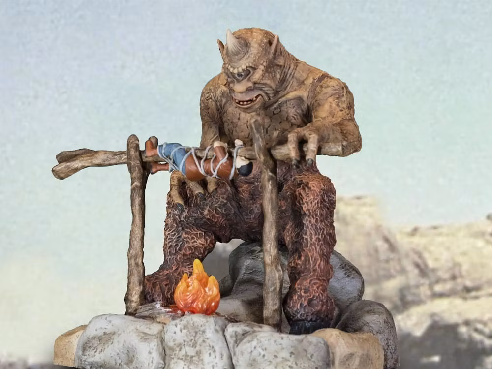 The 7th Voyage of Sinbad Ray Harryhausen Cyclops Barbecue 1/8 Scale Statue