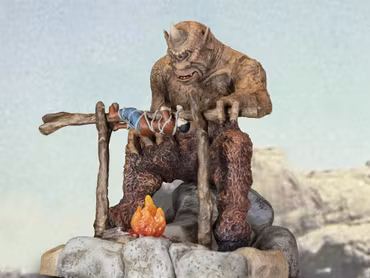 The 7th Voyage of Sinbad Ray Harryhausen Cyclops Barbecue 1/8 Scale Statue