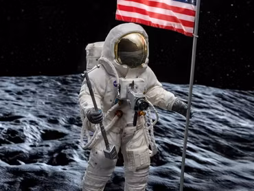 First Moon Landing Neil Armstrong (Lunar Module Eagle x A7L Space Suit Deluxe Ver.) 1/6 Scale Figure