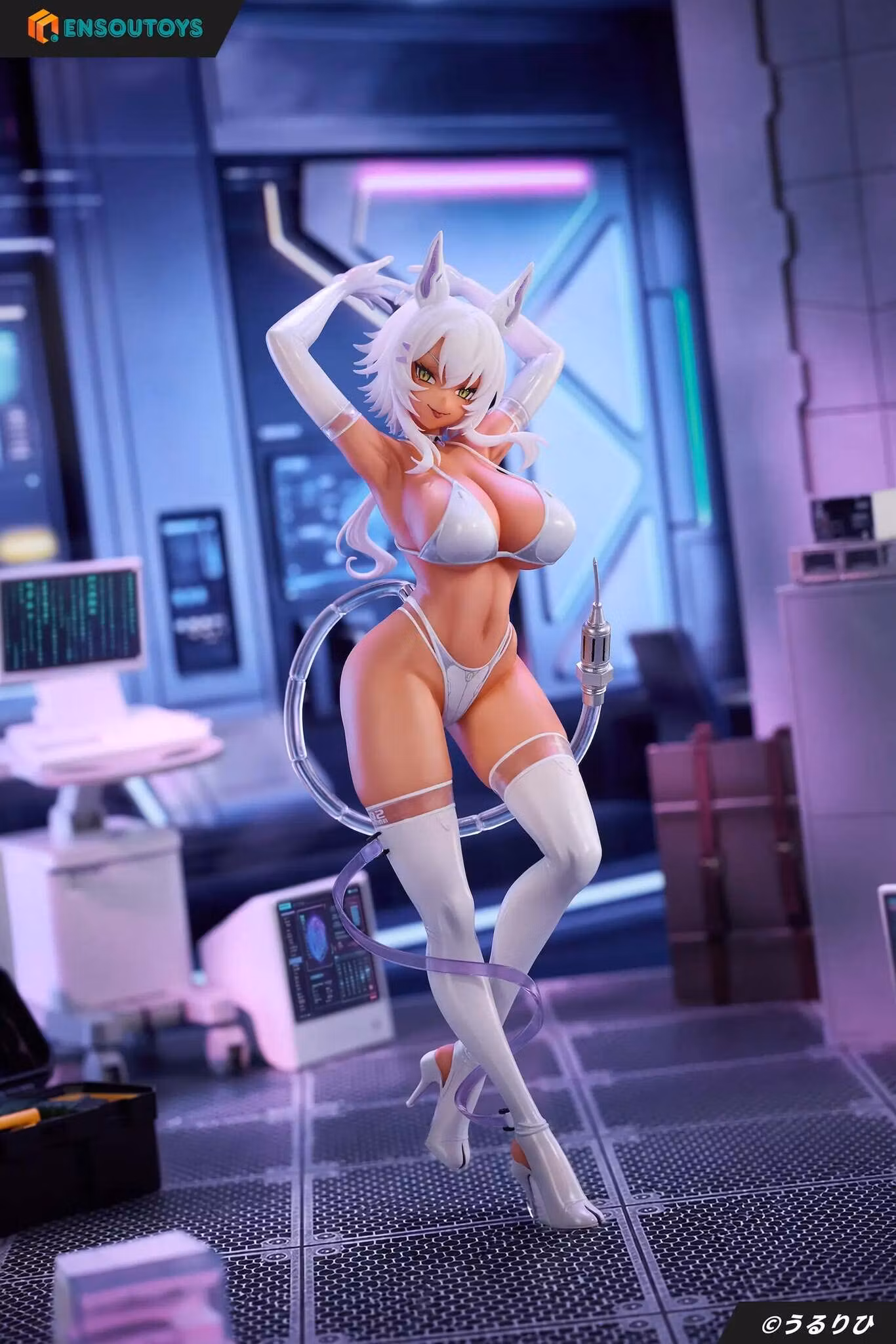 Cyber Pet Silky (Light Armor Ver.) 1/6 Scale Figure