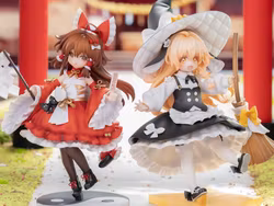 Touhou Project Pocket Fairy Reimu Hakurei & Marisa Kirisame Figure Set