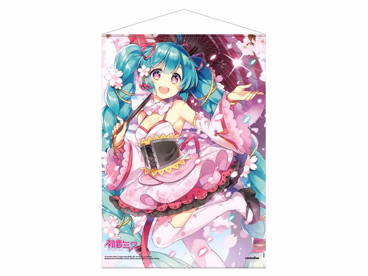 Vocaloid Hatsune Miku Wallscroll Hanami
