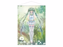 Vocaloid Hatsune Miku Wallscroll Natures Song