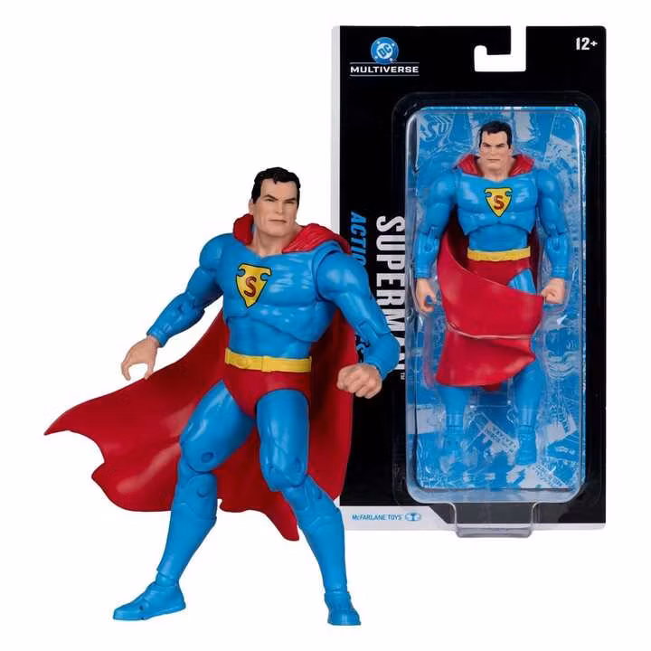 DC Multiverse Superman (Action Comics #1) Action Figure