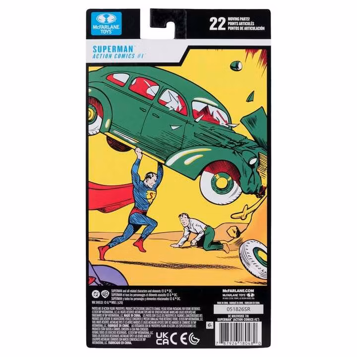 DC Multiverse Superman (Action Comics #1) Action Figure
