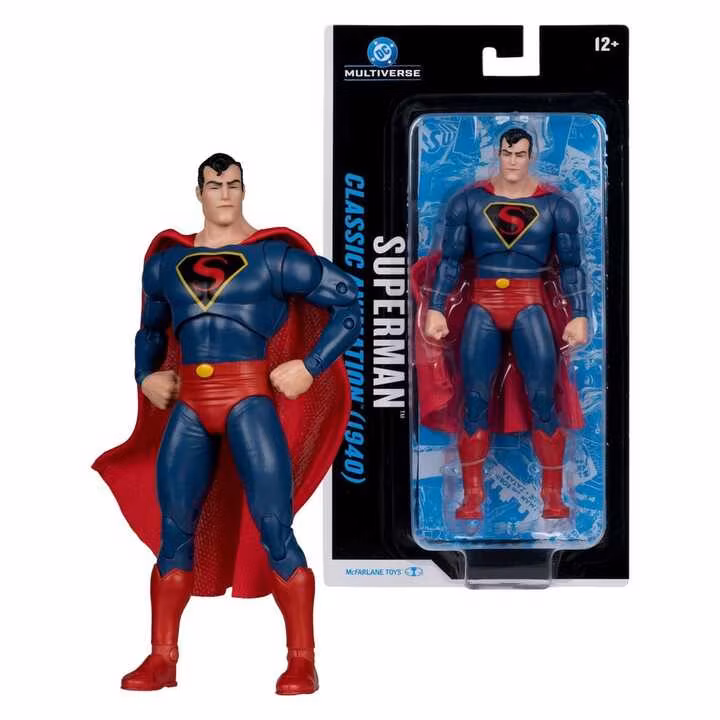 DC Multiverse Superman (Classic Animation 1940) Action Figure