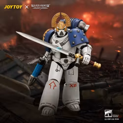 Warhammer: The Horus Heresy World Eaters MKVI Tactical Sergeant with Plasma Pistol and Power Sword 1/18 Scale Action Figure