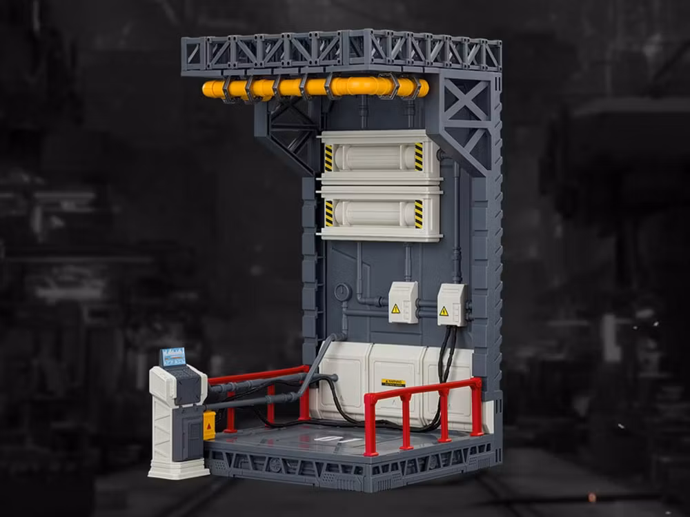 Dark Source Hangar Style Diorama Display Base (01)