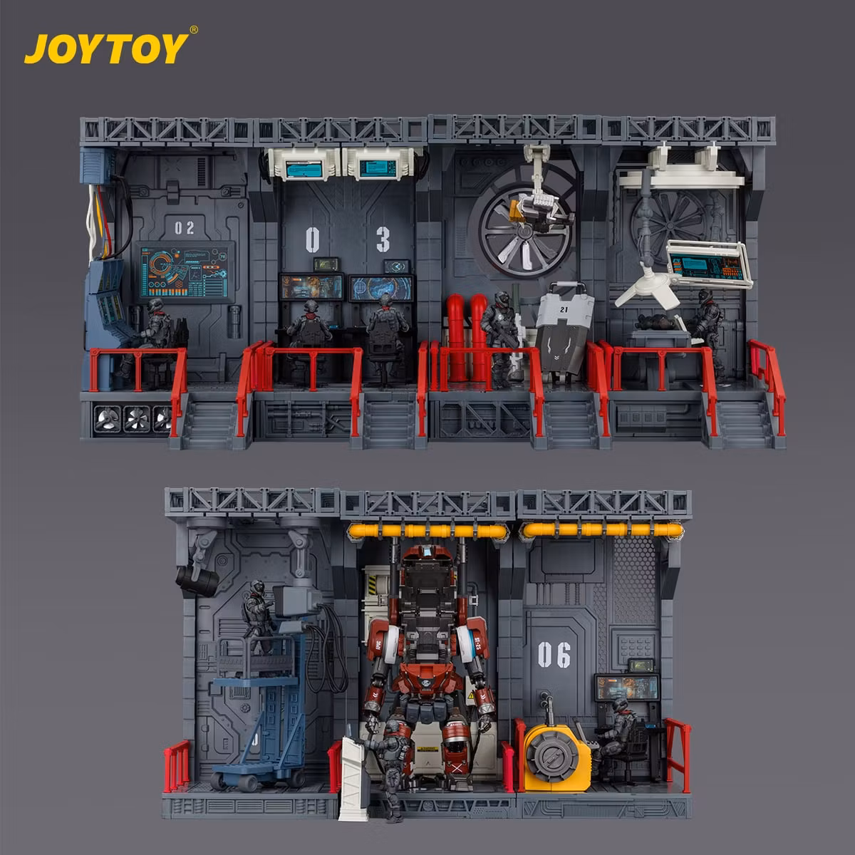 Dark Source Hangar Style Diorama Display Base (02)
