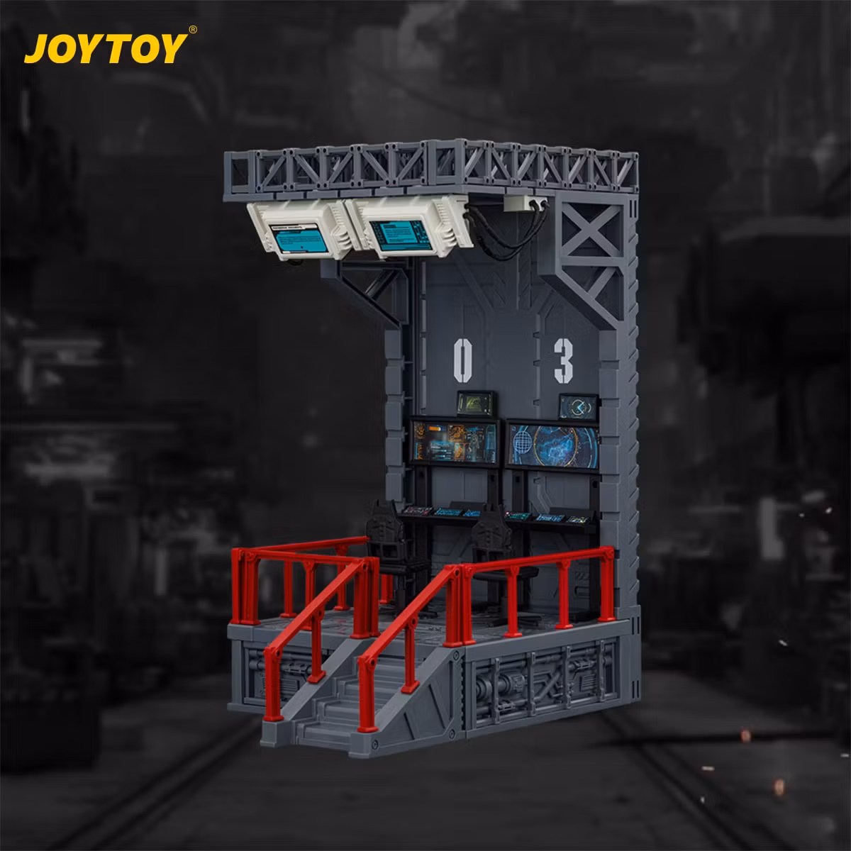 Dark Source Hangar Style Diorama Display Base (03)