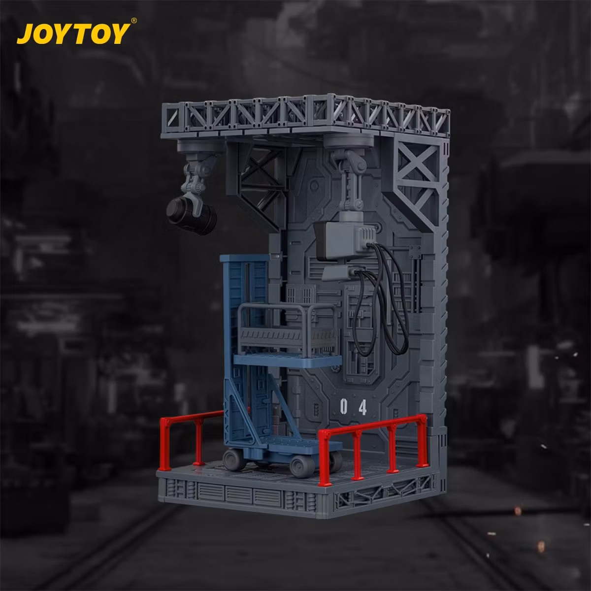 Dark Source Hangar Style Diorama Display Base (04)