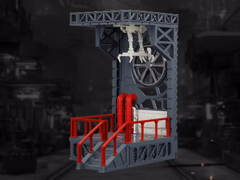 Dark Source Hangar Style Diorama Display Base (05)