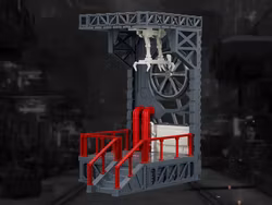 Dark Source Hangar Style Diorama Display Base (05)