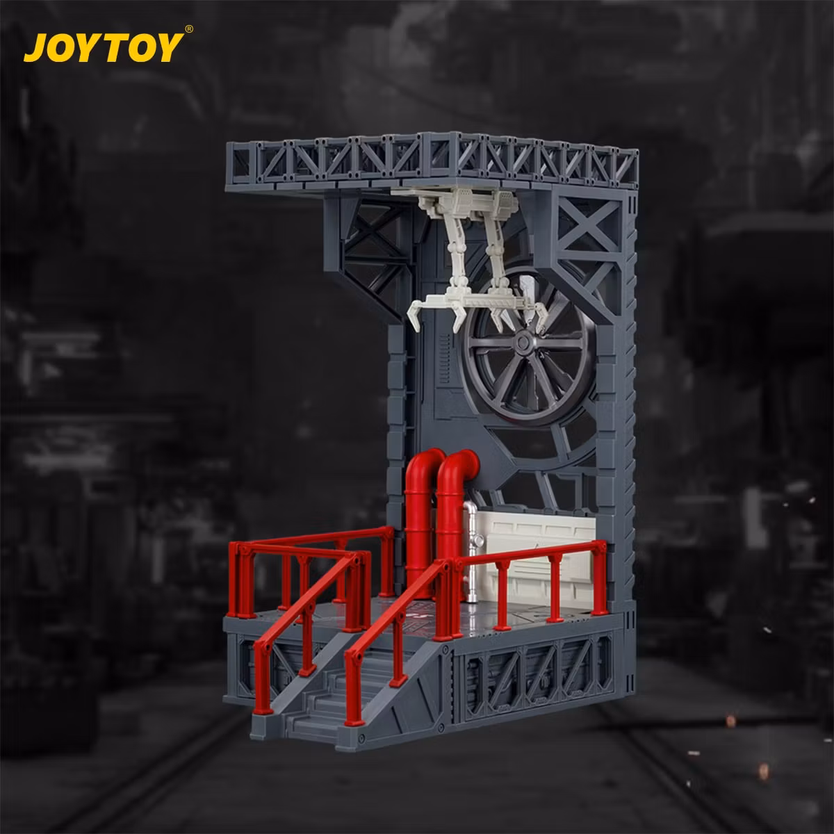 Dark Source Hangar Style Diorama Display Base (05)
