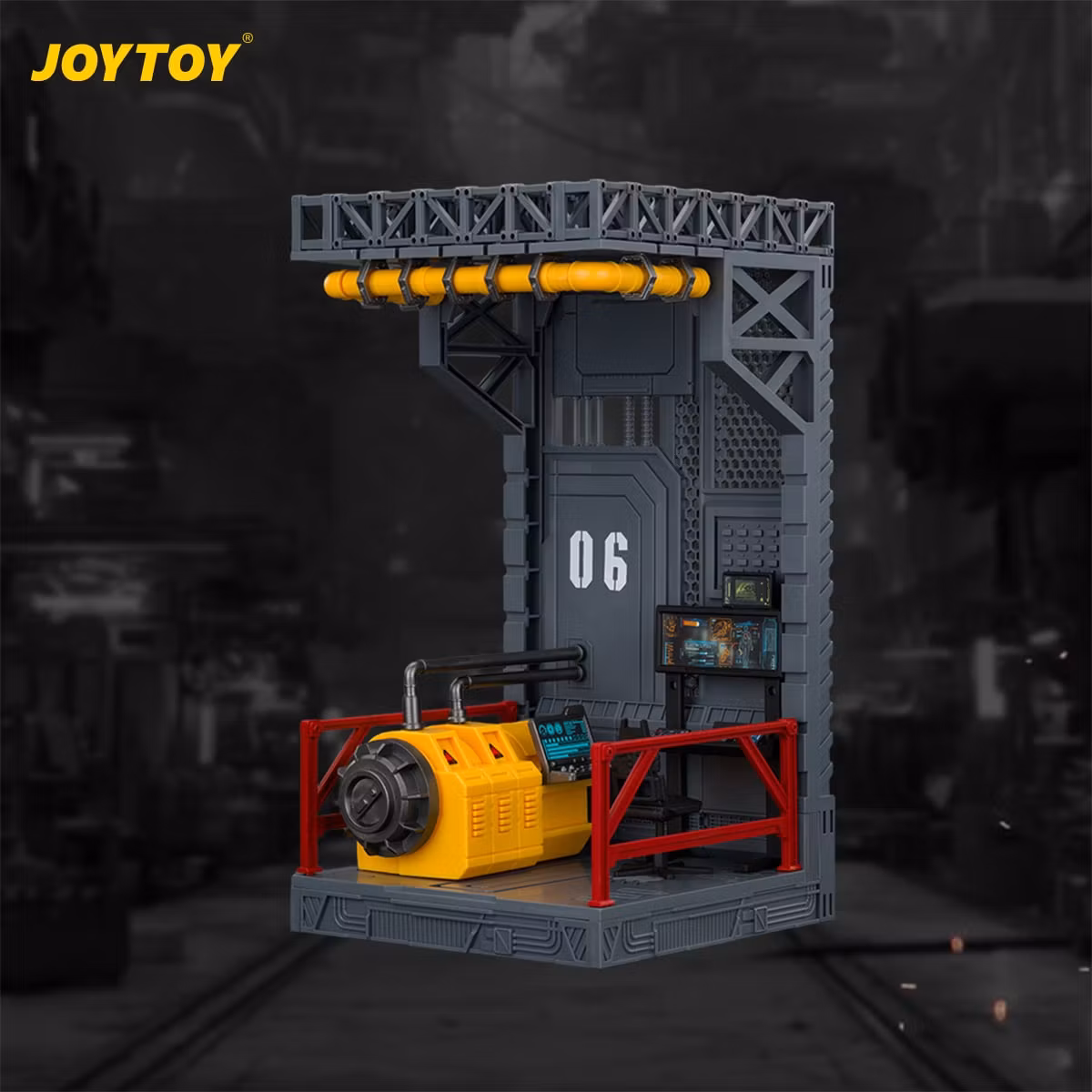 Dark Source Hangar Style Diorama Display Base (06)