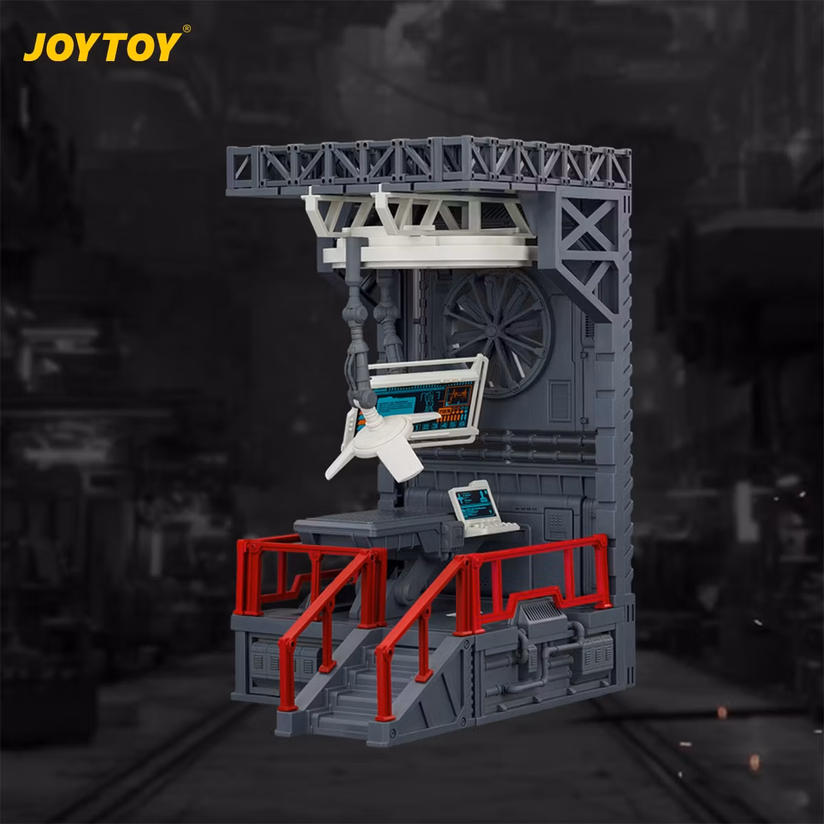 Dark Source Hangar Style Diorama Display Base (07)