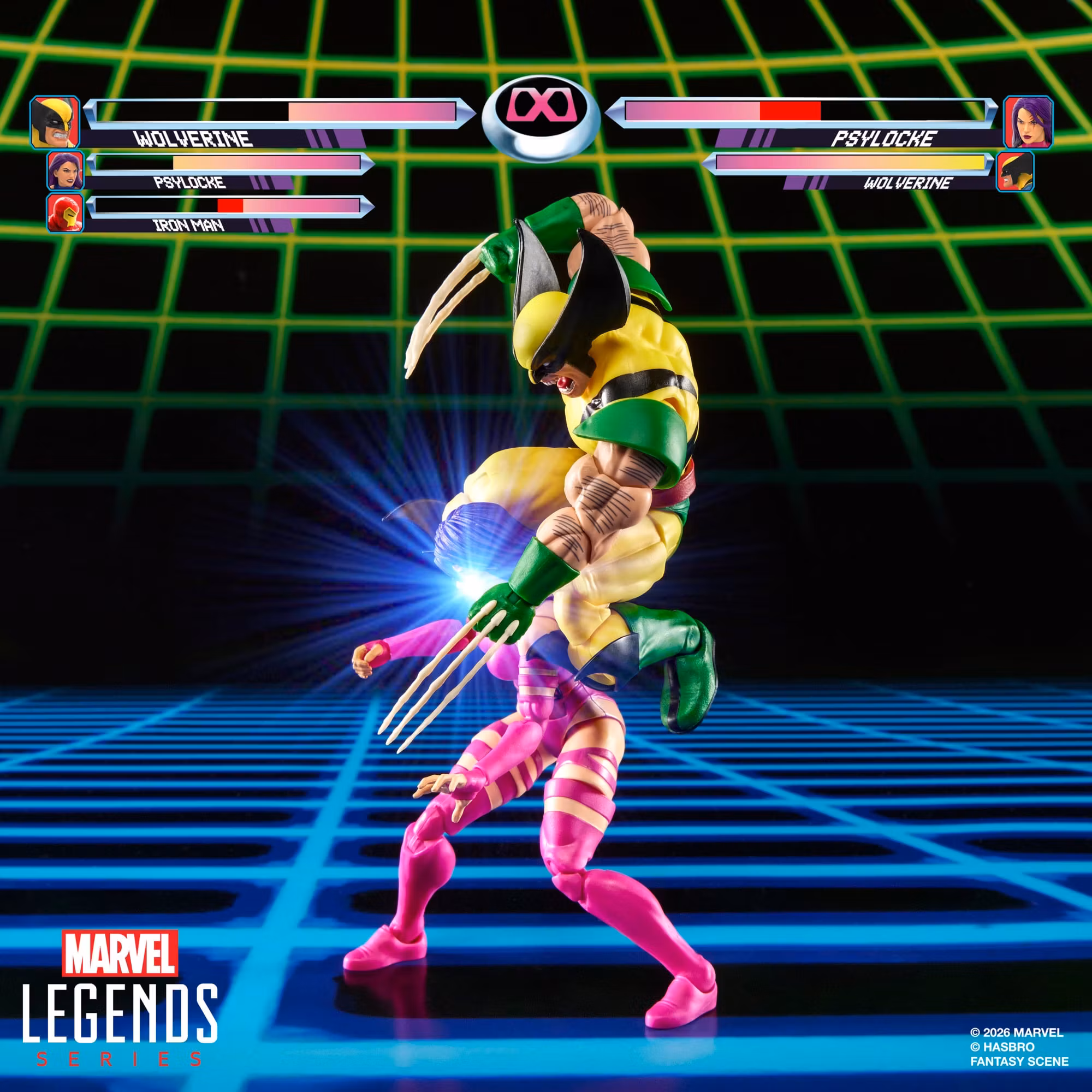 Marvel Legends Gamerverse Wolverine vs. Psylocke Action Figure Two-Pack