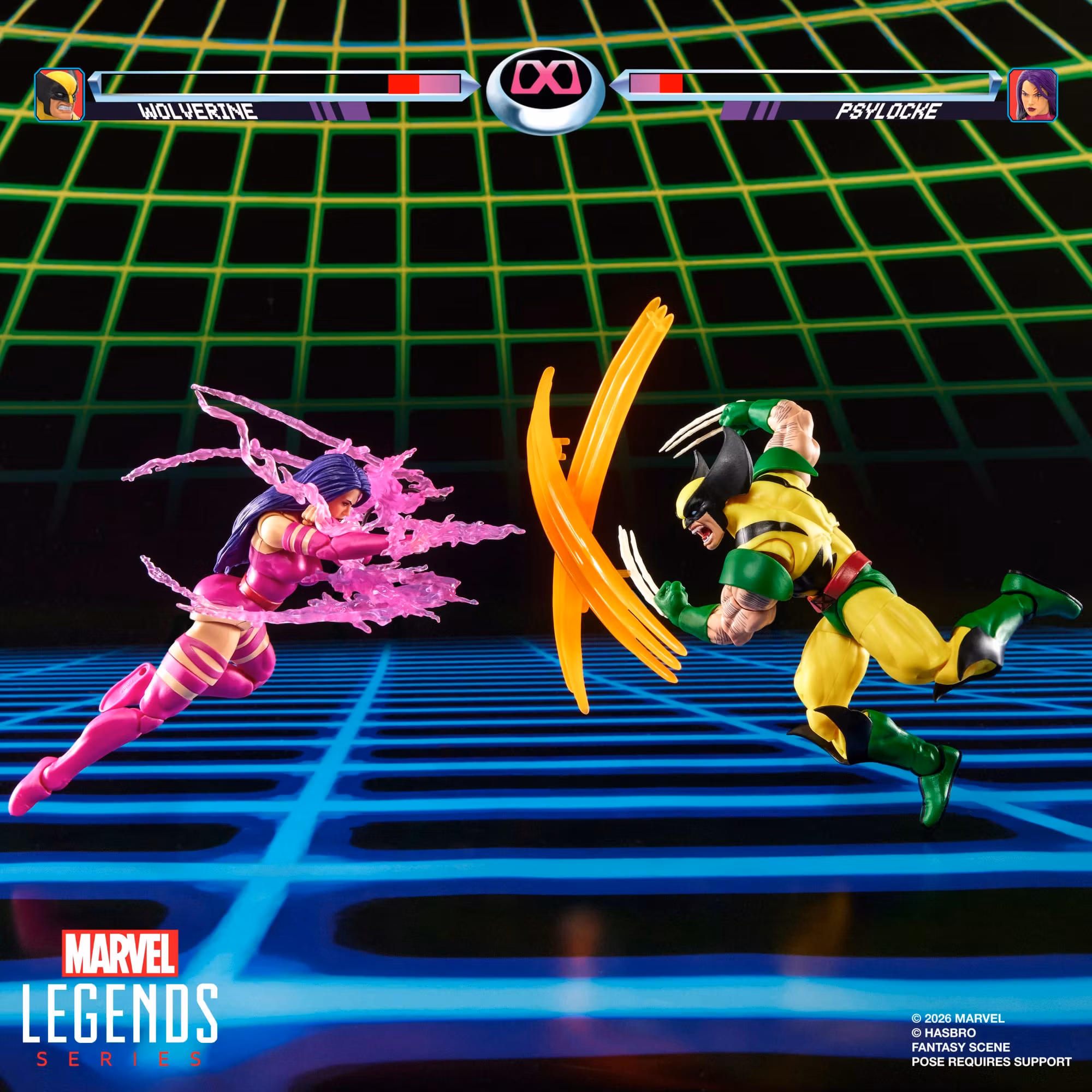Marvel Legends Gamerverse Wolverine vs. Psylocke Action Figure Two-Pack