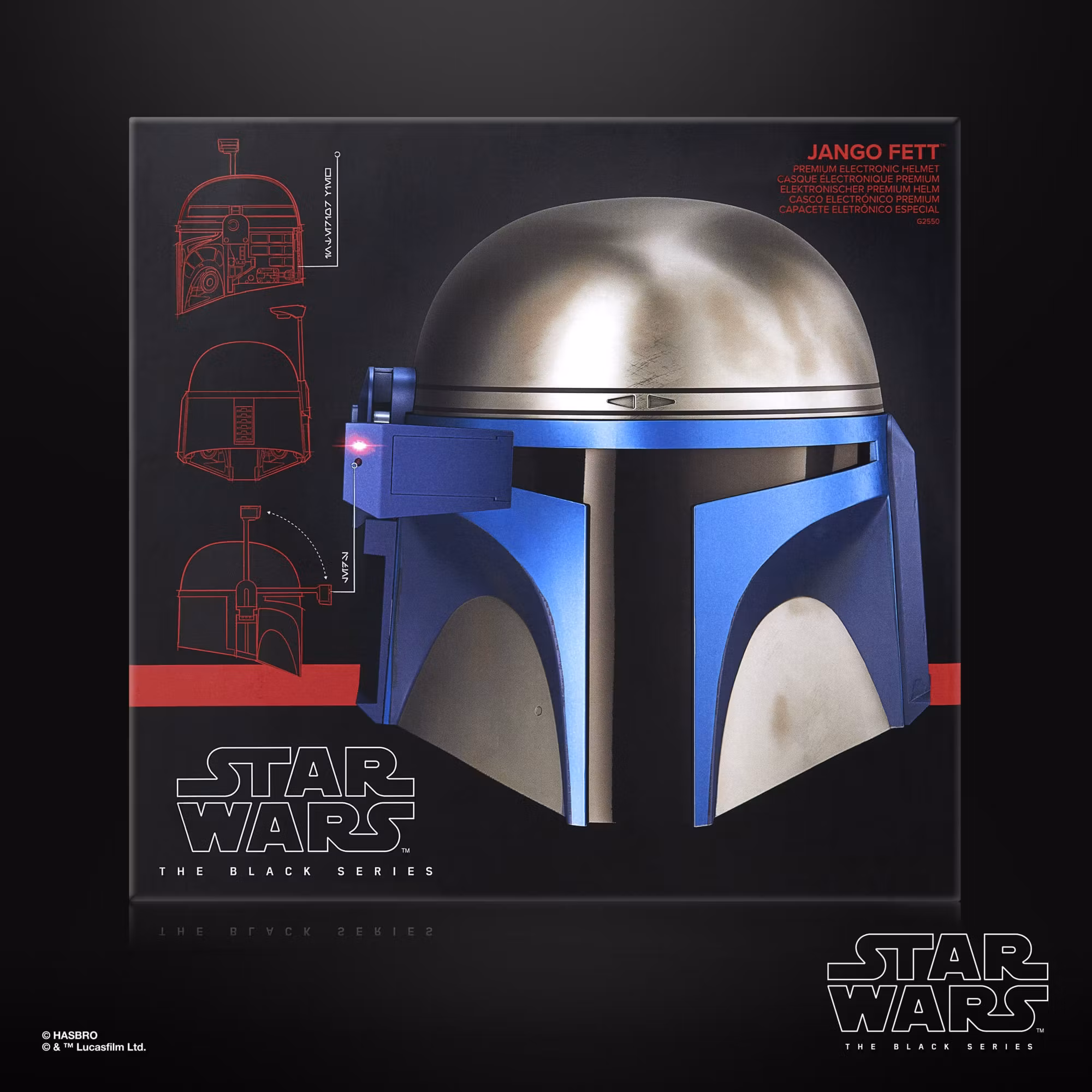 Star Wars: The Black Series Jango Fett (Attack of the Clones) 1:1 Scale Wearable Electronic Helmet