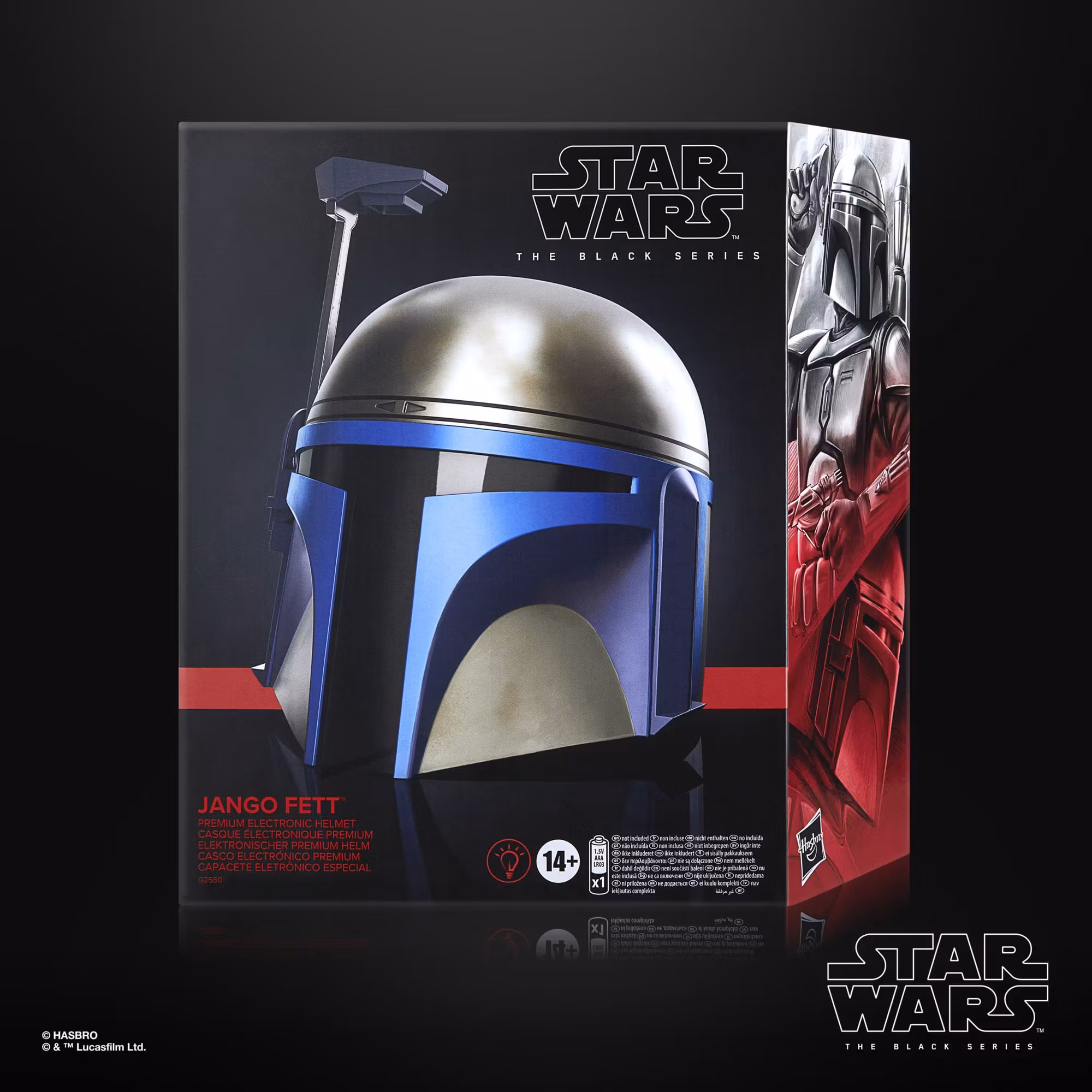 Star Wars: The Black Series Jango Fett (Attack of the Clones) 1:1 Scale Wearable Electronic Helmet