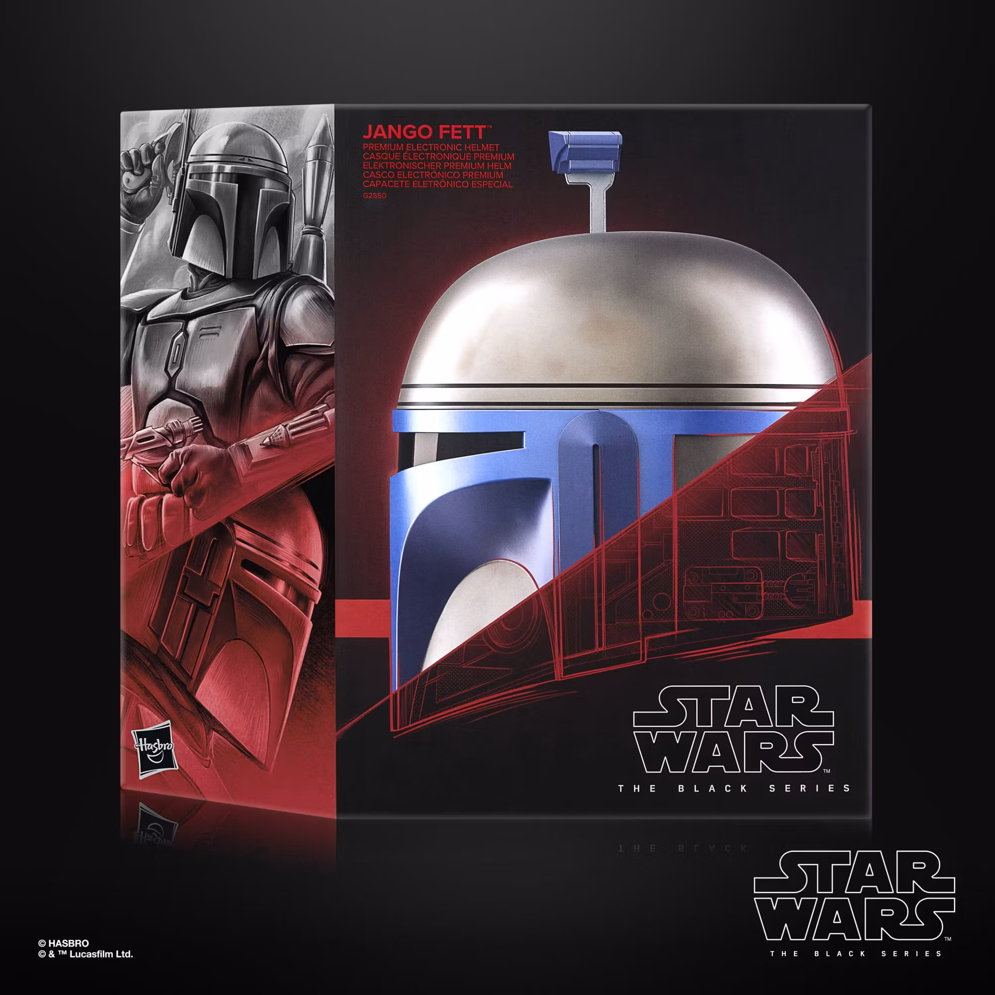 Star Wars: The Black Series Jango Fett (Attack of the Clones) 1:1 Scale Wearable Electronic Helmet