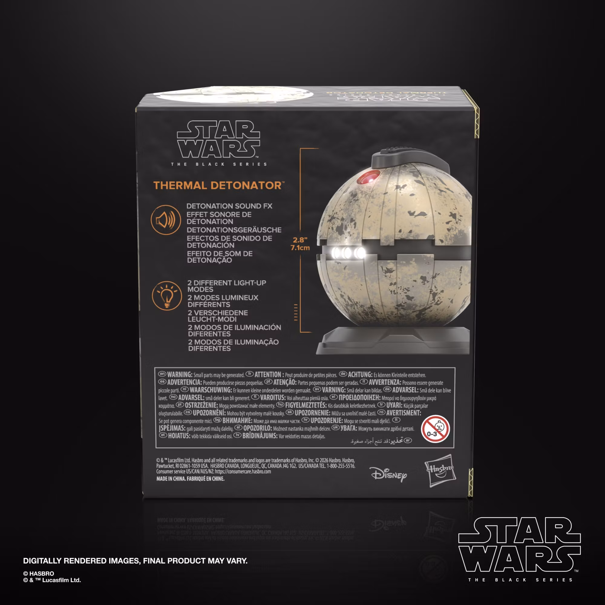 Star Wars: The Black Series Thermal Detonator (Return of the Jedi) Replica