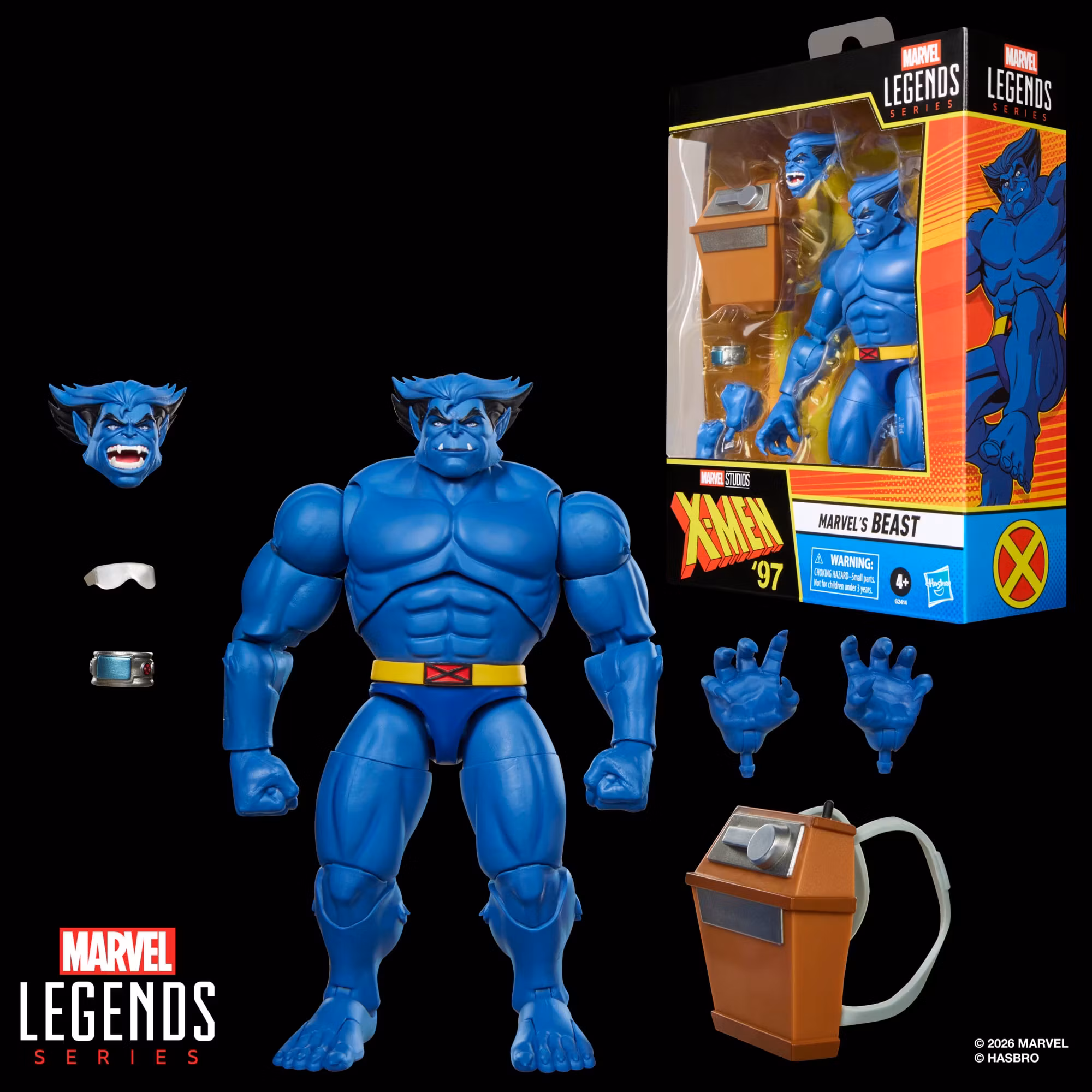 X-Men '97 Marvel Legends Marvel's Beast Action Figure