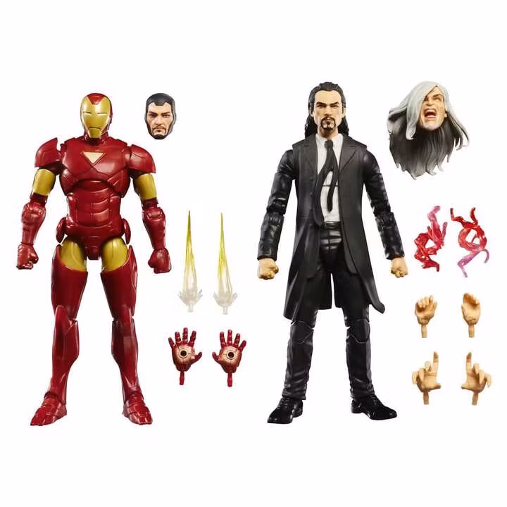 Marvel Legends Iron Man (Extremis) & Marvel's Mandarin Action Figure Two-Pack