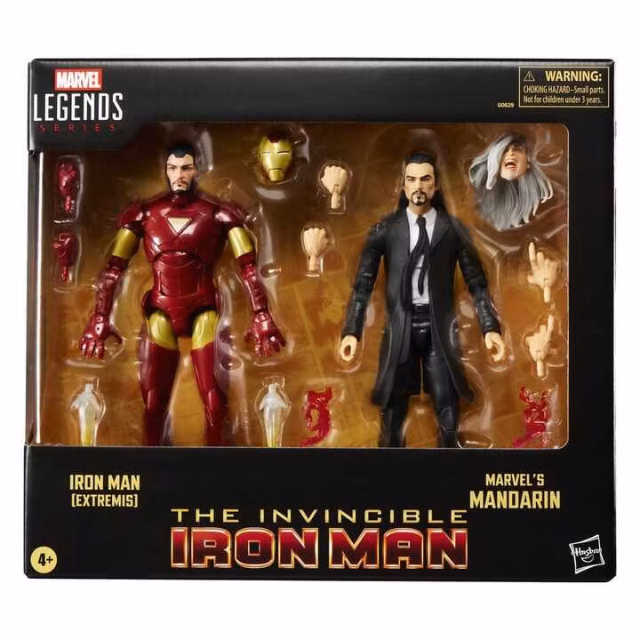 Marvel Legends Iron Man (Extremis) & Marvel's Mandarin Action Figure Two-Pack